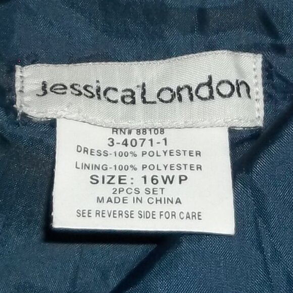 Jessica London Plus size dress 16W - Picture 4 of 5